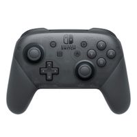 Control Pro Controller Nintendo Switch gris, inalámbrico, batería 40h, USB carga, agarre ergonómico clásico