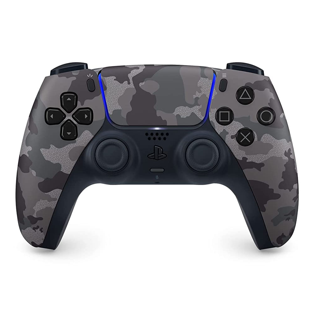 Mando Playstation 5 DualSense  inalámbrico, camuflado gris