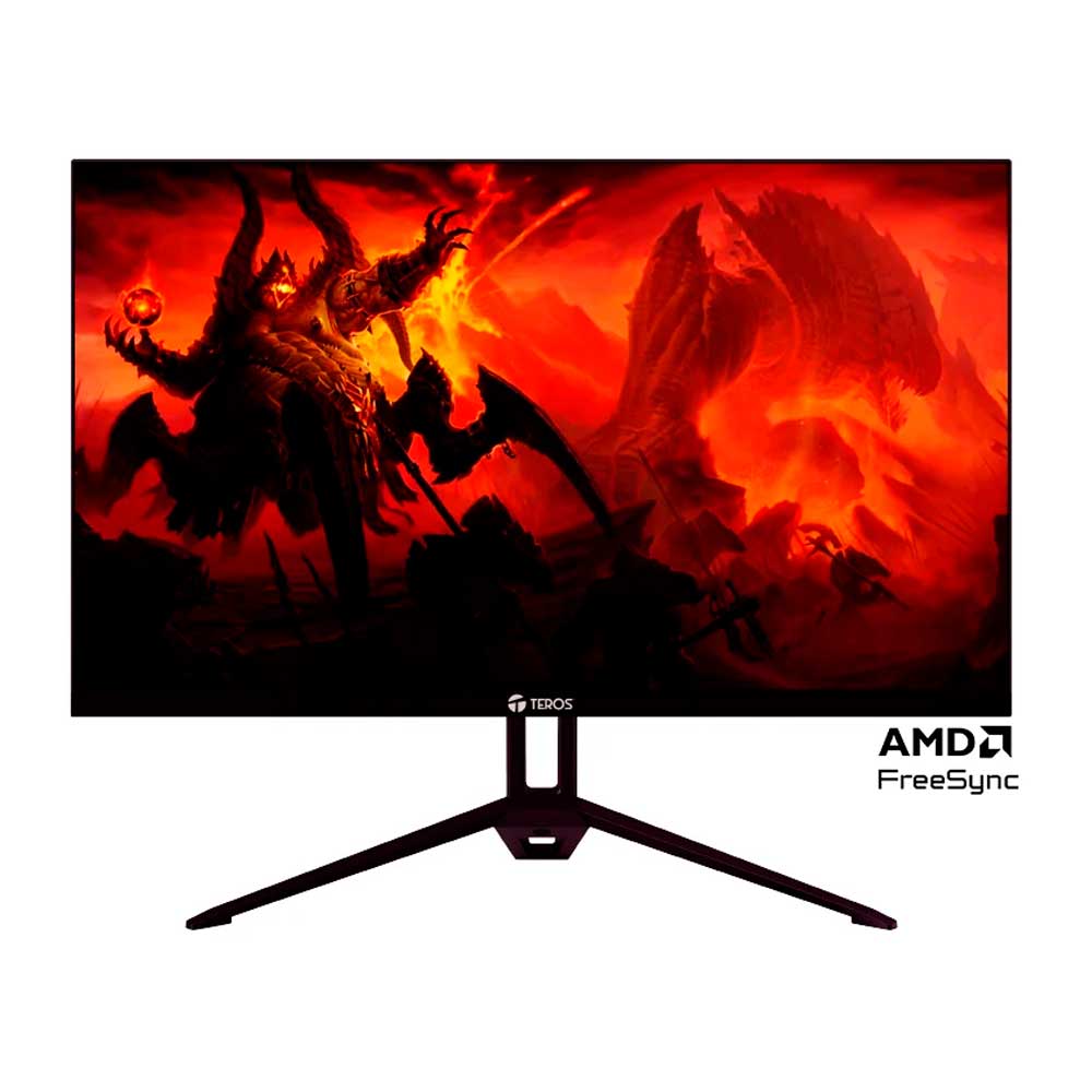 Imagen 2 del producto Monitor Teros TE-2415S 23.8"" IPS, resolución FHD, 120Hz, tiempo de respuesta de 1ms, conectividad HDMI y VGA