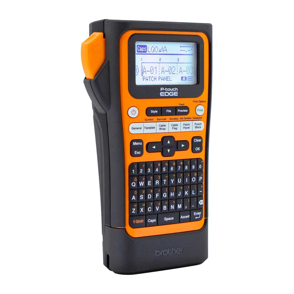 Imagen 2 del producto Rotuladora Brother PT-E310BTVP con bluetooth, pantalla LCD, batería recargable, compatibilidad con cintas TZe
