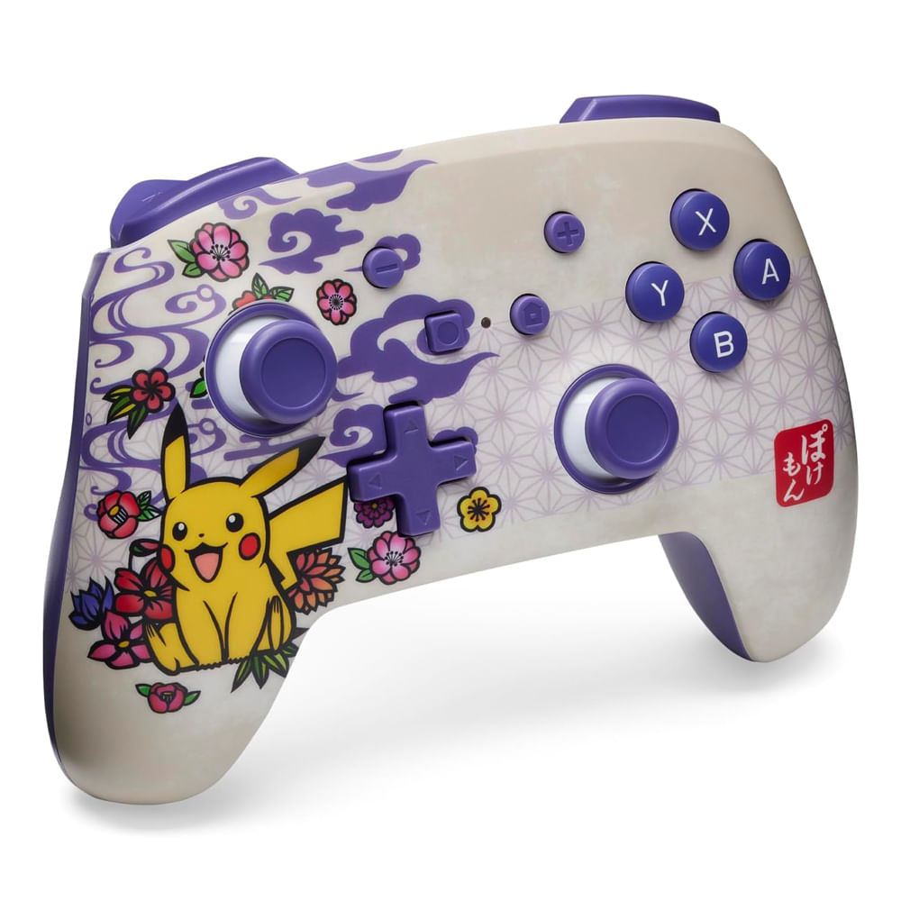 Imagen 2 del producto Mando inalámbrico PowerA Pikachu Blossom para Nintendo Switch, bluetooth