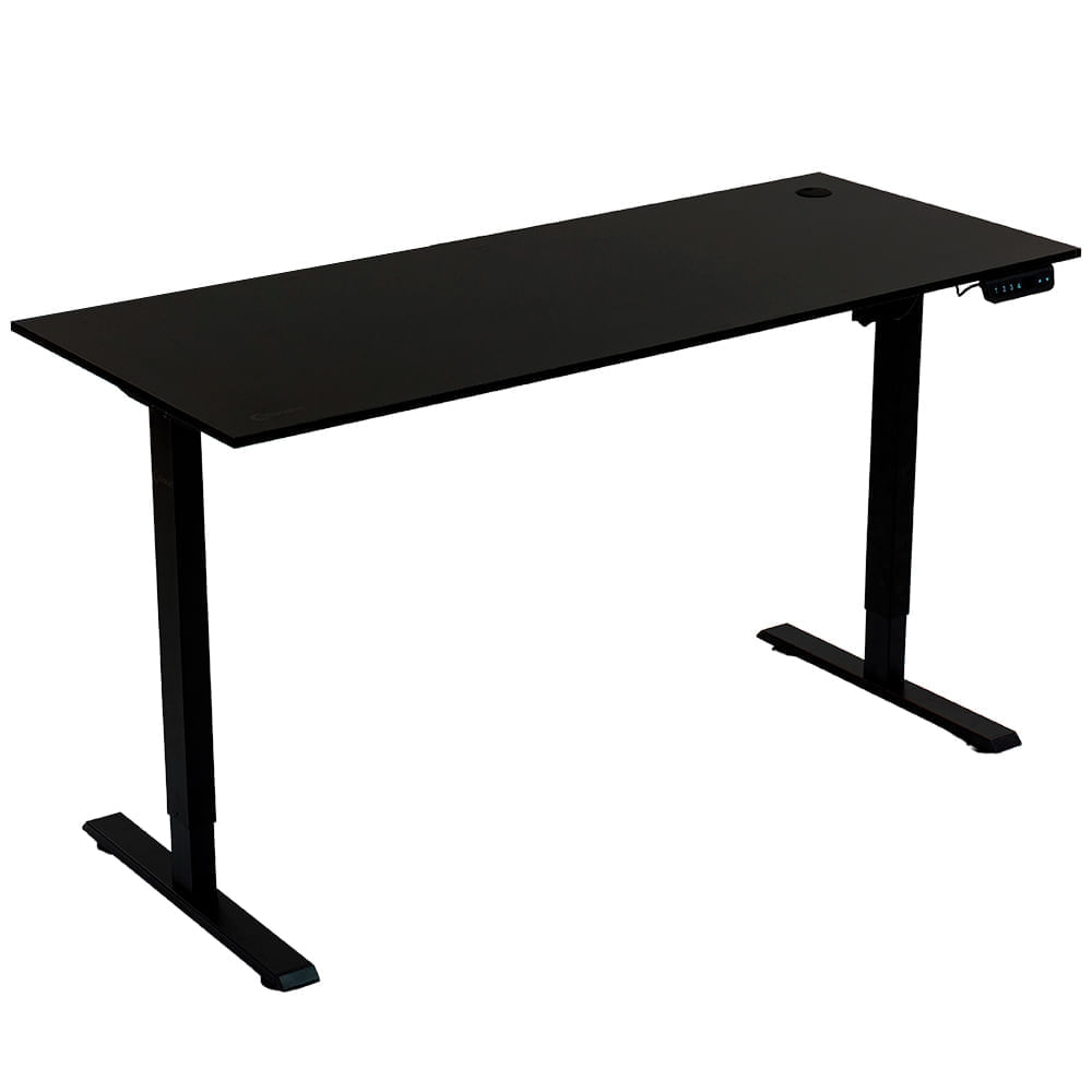 Imagen 2 del producto Escritorio eléctrico Dreizt XDesk Smart 150x60cm, altura regulable con motor silencioso, estructura de acero, negro