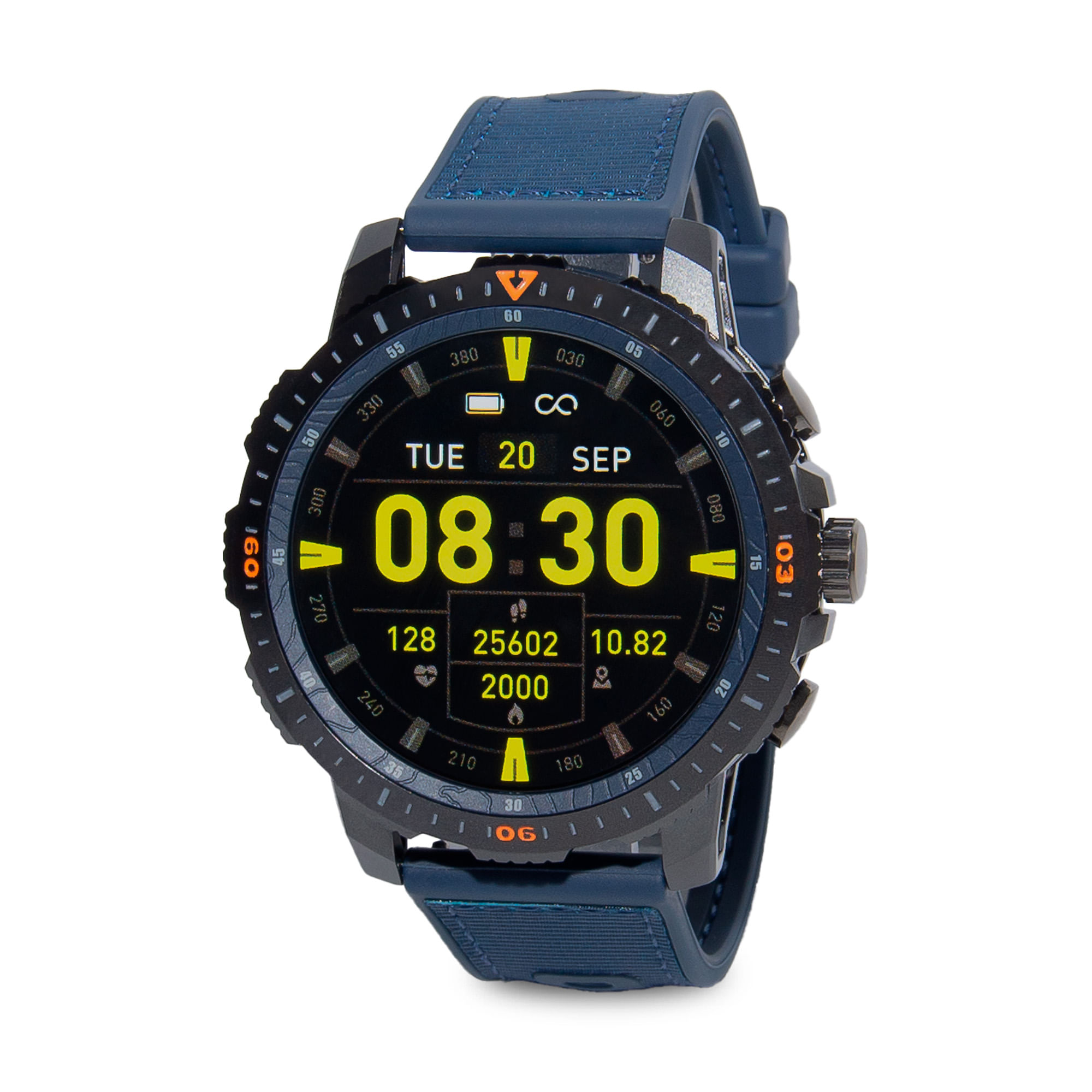 Imagen 2 del producto Smartwatch SmartTime SR08 pantalla 40mm/LTPO OLED, llamadas bluetooth, sensores de salud, batería hasta 18 horas, azul