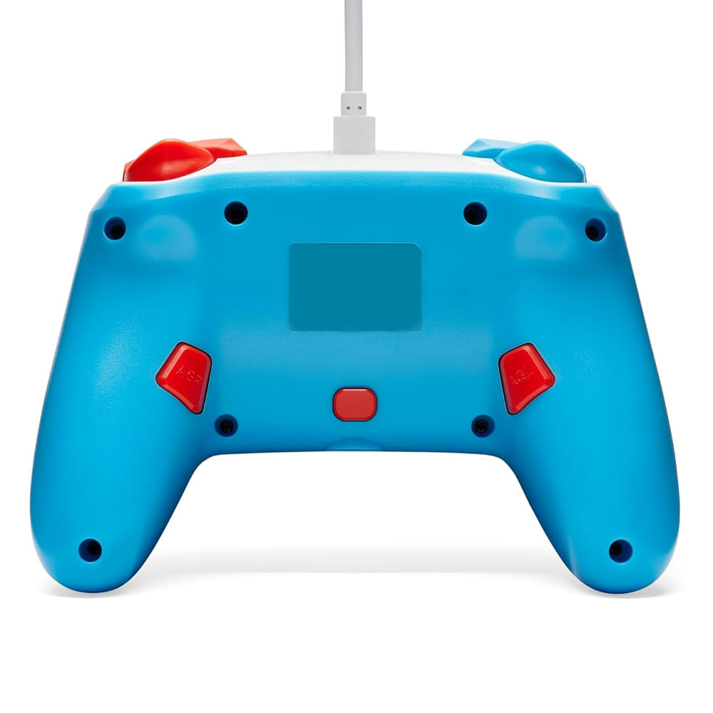Imagen 2 del producto Mando con cable PowerA Mario Hero Reel para Nintendo Switch, botones asignables, audio 3.5 mm, cable USB 3m
