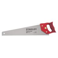 Serrucho Profesional Stanley 15-559 de 20"", hoja acero SAE1070, mango escuadra 45°/90°