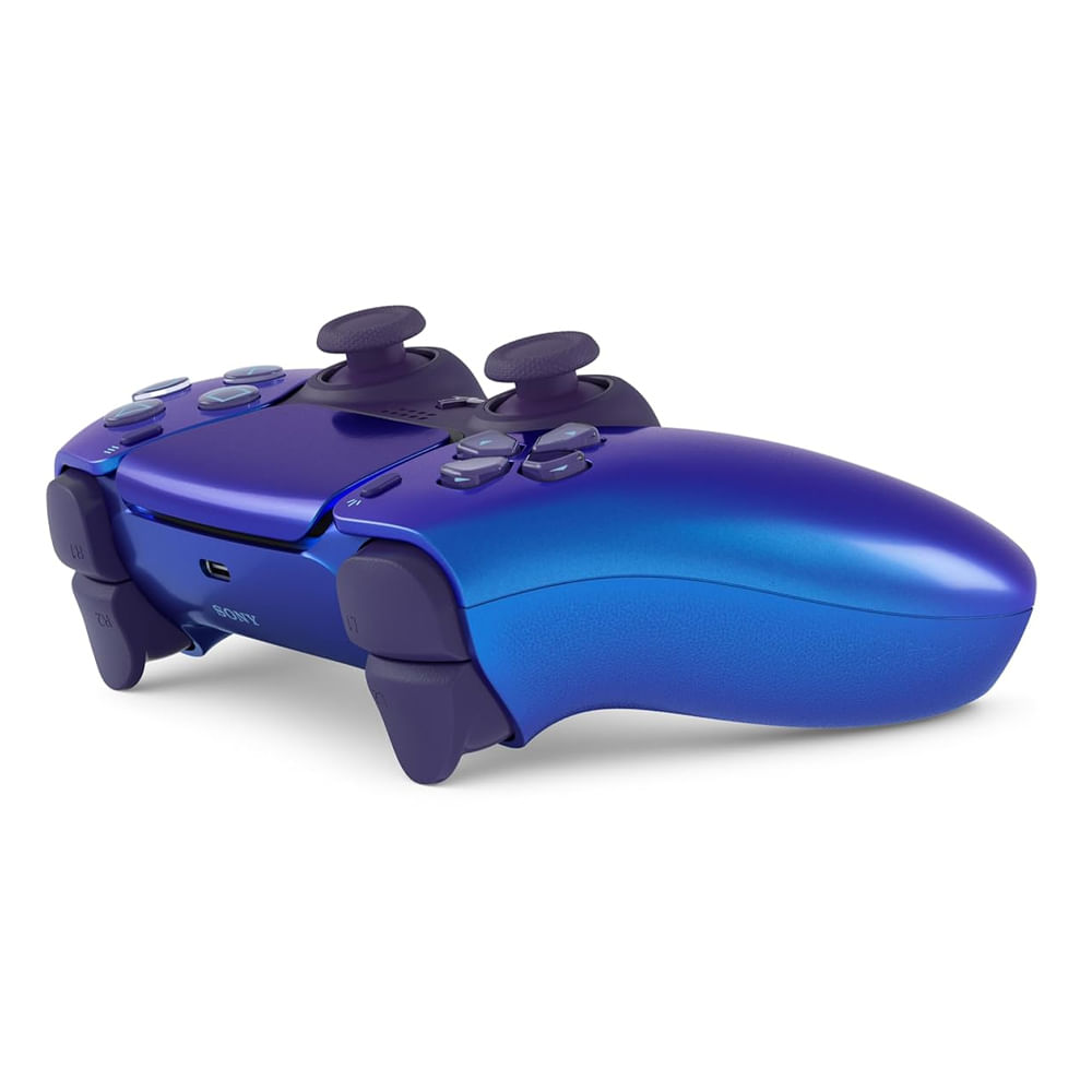 Imagen 2 del producto Mando inalámbrico DualSense Chroma Indigo PS5, edición Chroma Collection, acabado tornasol, compatible con cubiertas Chroma