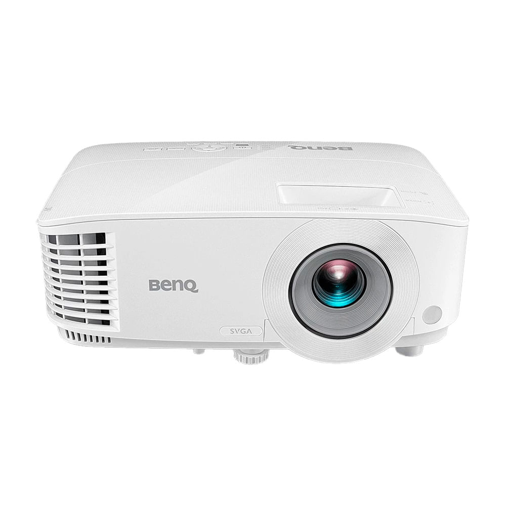 Proyector BenQ MW550, resolución WXGA 1280x800, 3600 lúmenes ANSI, HDMI y VGA, contraste 20,000:1, blanco