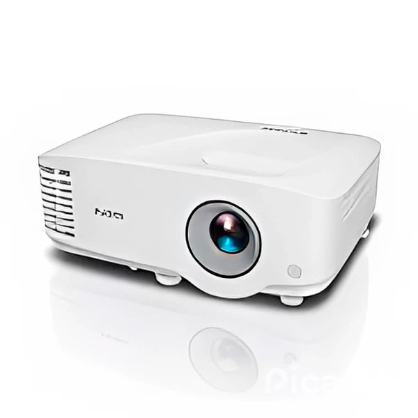 Imagen 2 del producto Proyector BenQ MW550, resolución WXGA 1280x800, 3600 lúmenes ANSI, HDMI y VGA, contraste 20,000:1, blanco