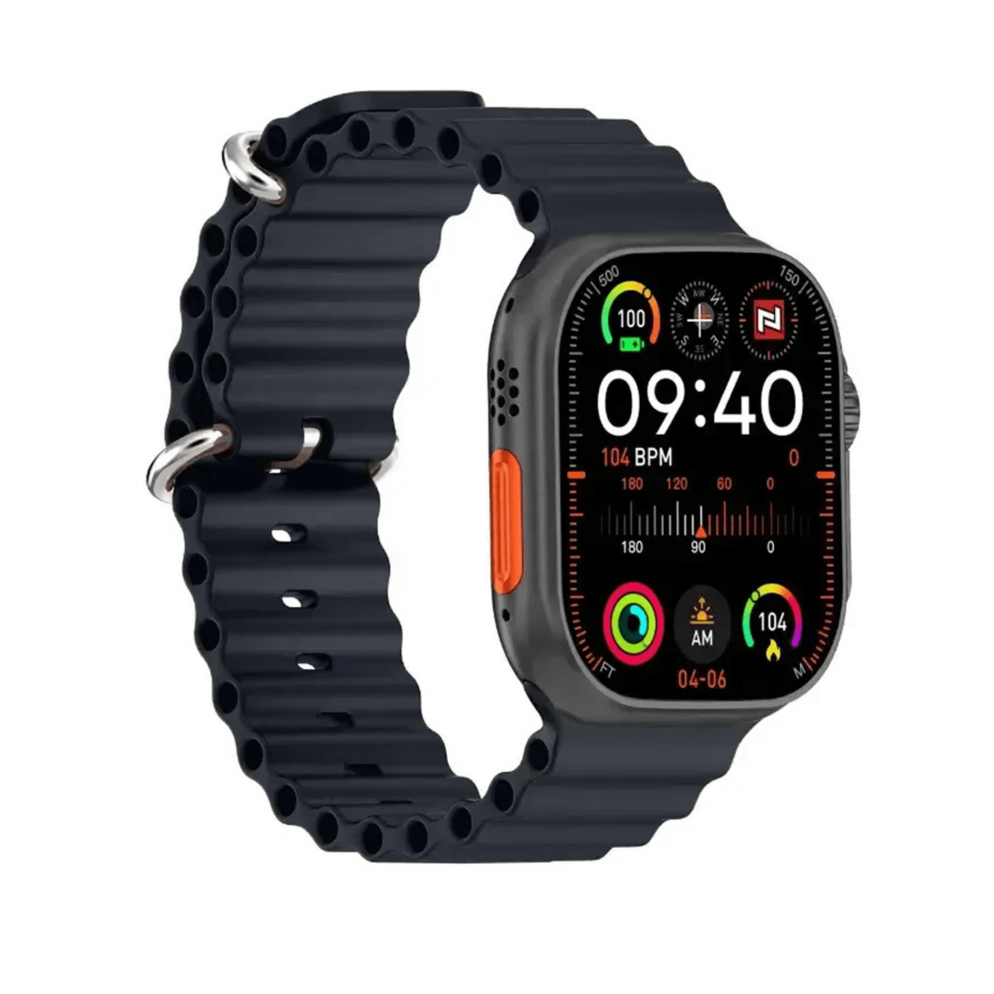 Smartwatch Naviforce NT13 pantalla 47mm/LTPO OLED, llamadas bluetooth, salud, podómetro, presión arterial, batería hasta 18 horas, negro