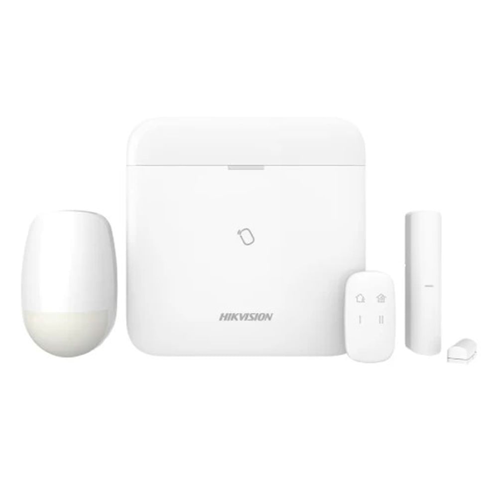 Imagen 2 del producto Kit alarma inalámbrica Hikvision AX Home DS-PA201PS-KIT-16WB, soporta 16 zonas, conexión Wi-Fi