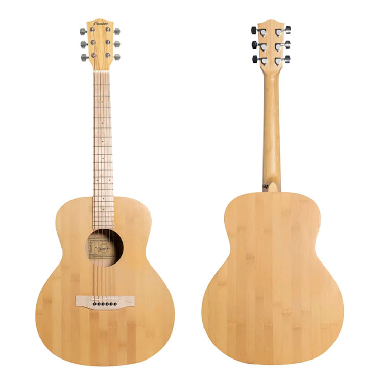 Imagen 2 del producto Guitarra acústica Bamboo Vision Bambu 38"", cuerdas de acero, cuerpo de bambú