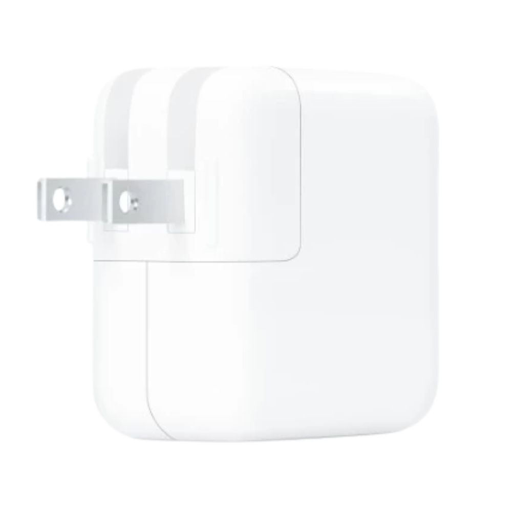 Cubo de carga para MacBook Air Apple de cargador Apple USB-C 30W original, compatible MacBook Air, iPhone y iPad Pro