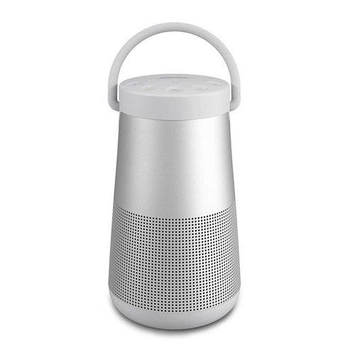 Parlante Portátil Bose SoundLink Revolve Plus II, Bluetooth, Batería recargable, Diseño resistente, Sonido 360°, Plata