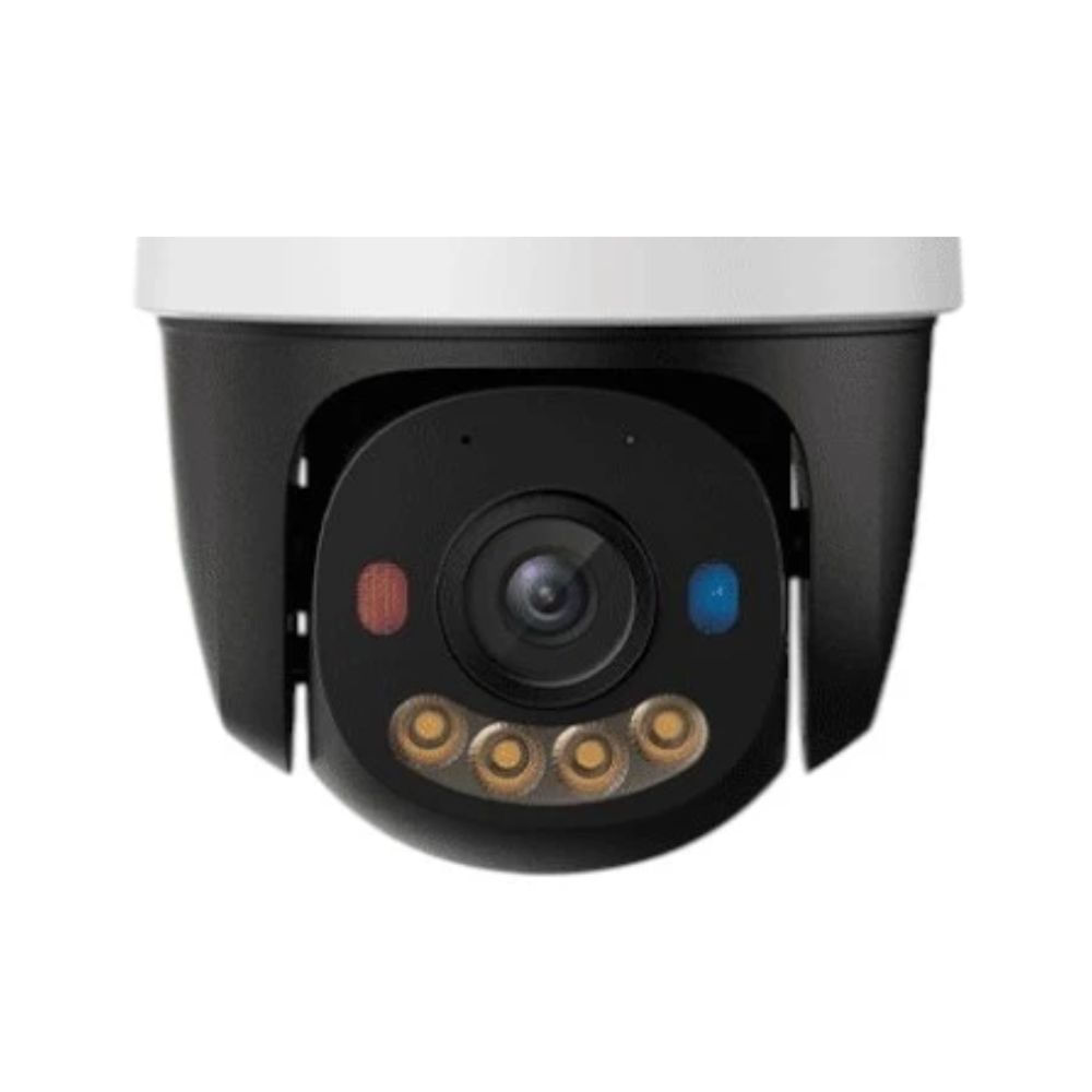 Imagen 2 del producto Cámara IP Imou Cruiser Triple 11MP, 2 lentes fijos 3MP y 1 PT 5MP, giro 355°, inclinación 90°, Wi-Fi, luces disuasorias