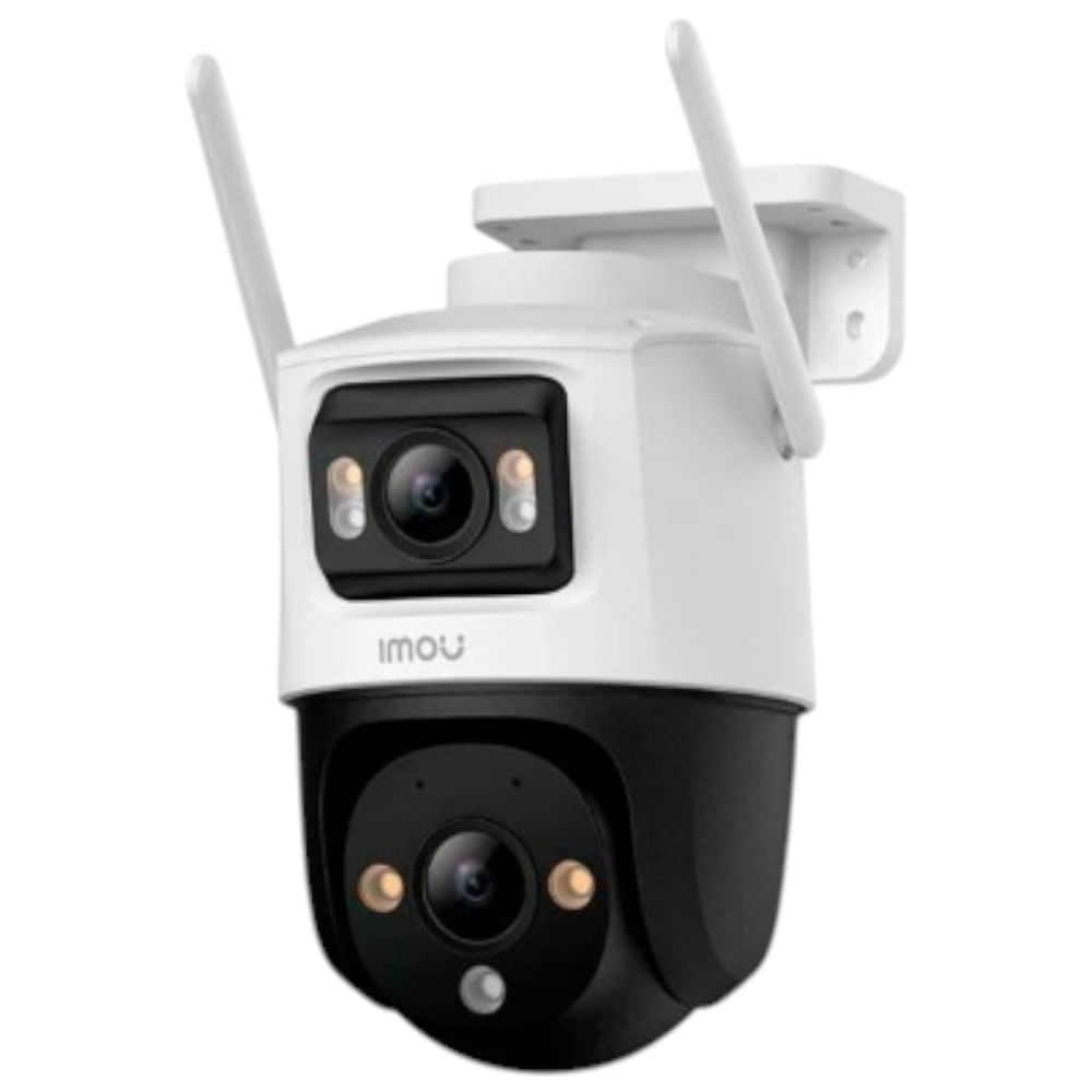 Cámara de seguridad Imou Cruiser Dual 8MP, doble lente, visión panorámica 355°, Wi-Fi, apta para exterior
