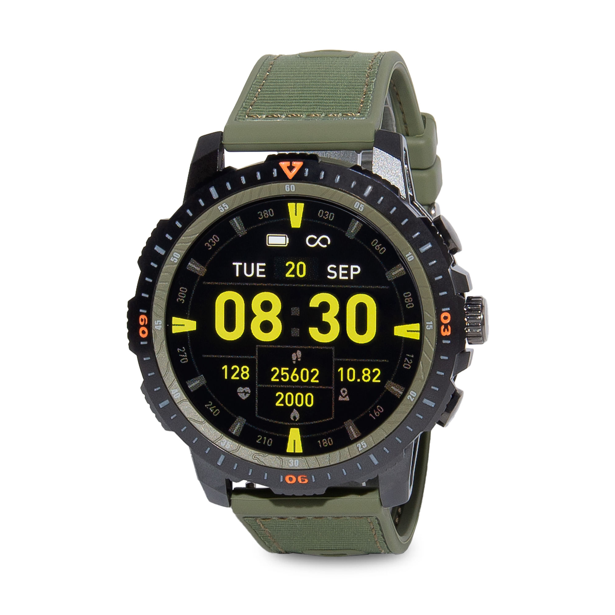 Imagen 2 del producto Smartwatch SmartTime SR08 pantalla 40mm/LTPO OLED, sensores de salud, modos deportivos, batería hasta 18 horas, verde