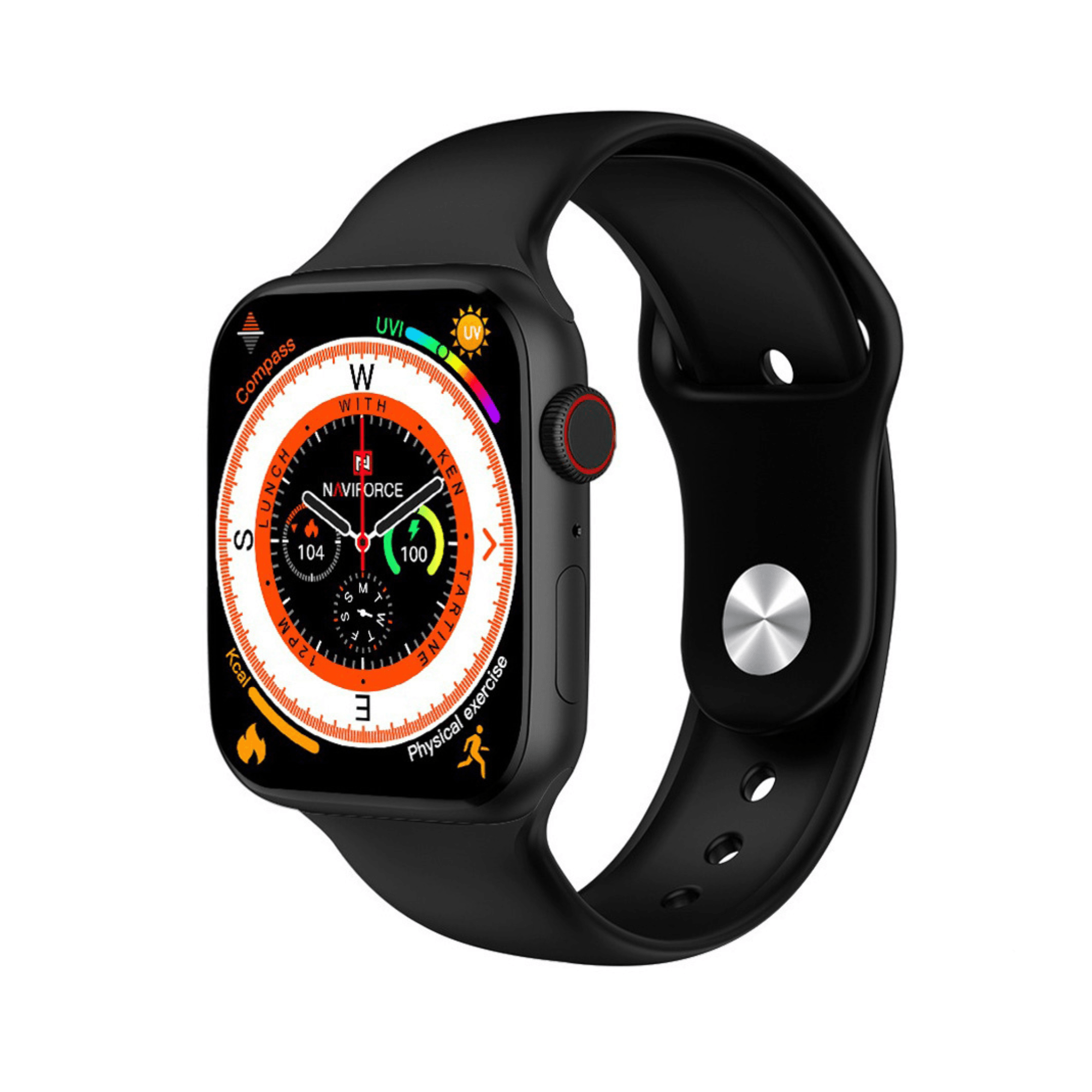 Imagen 1 del producto Smartwatch Naviforce NT14 pantalla 47mm/LTPO OLED, sensores de salud, modos deportivos, batería hasta 18 horas, negro