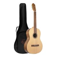 Guitarra clásica Bamboo Balance Spruce 39"", tapa spruce, cuerpo de nogal, 19 trastes, terminación mate