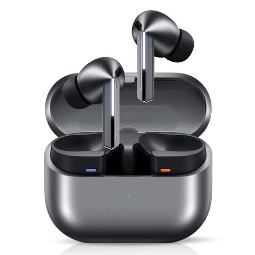 Audífonos bluetooth True Wireless Samsung Galaxy Buds 3 Pro cancelación de ruido, resistente IP57, duración máx. 30 horas con estuche de carga, gris