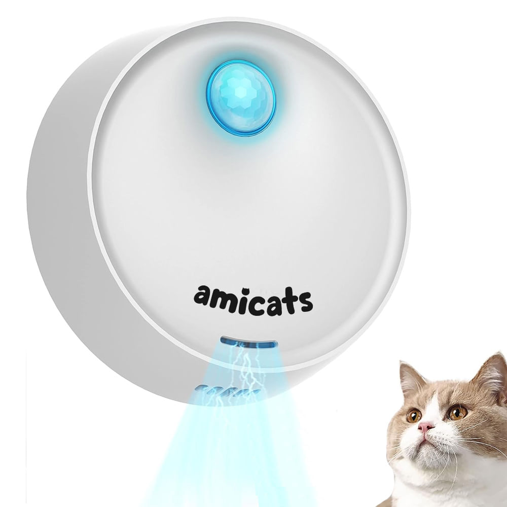 Imagen 2 del producto Eliminador automático de olores con sensor inteligente y luz LED, recargable, ideal para mascotas y hogar