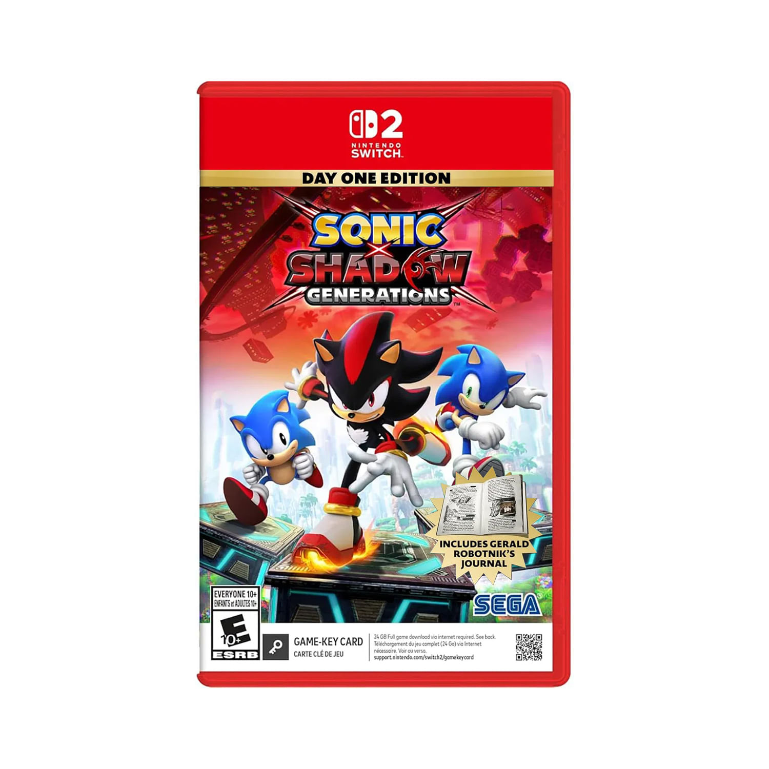 Sonic X Shadow Generations edición Day One para Nintendo Switch 2