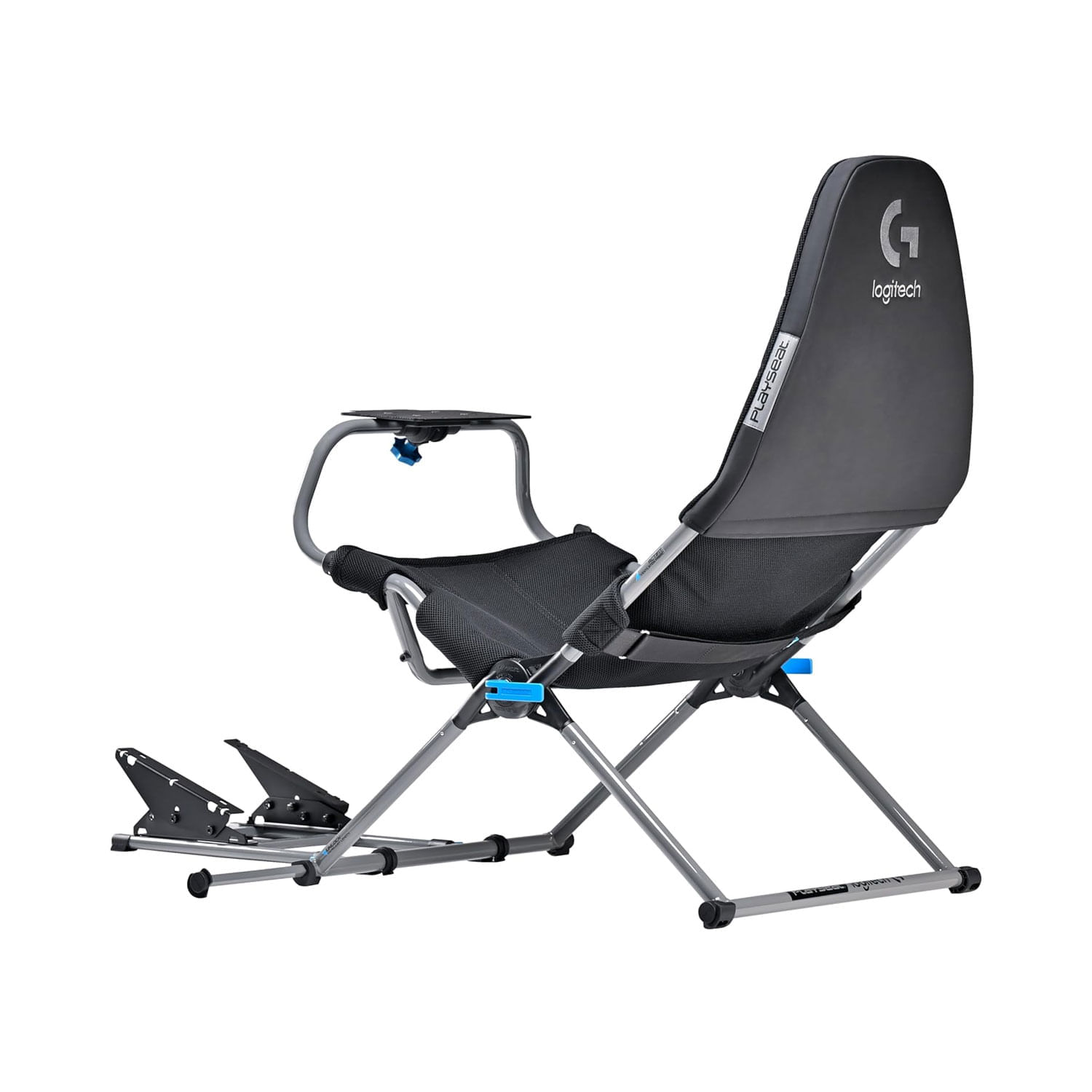 Imagen 2 del producto Silla Playseat Challenge X Logitech G para carreras, ultraligera, plegable, con soporte de cambios, compatible con volantes y pedales