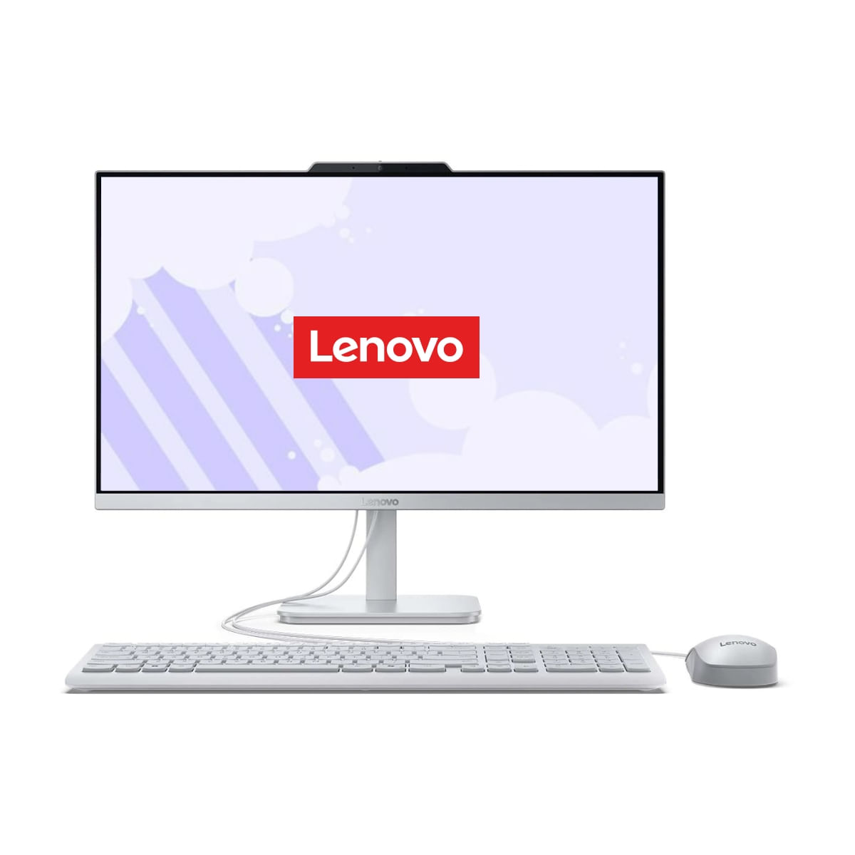 All-in-One Lenovo A100 F0J6002NLD, pantalla 24" Full HD, Intel Core i3, 8GB RAM, SSD 512GB, Cloud gris
