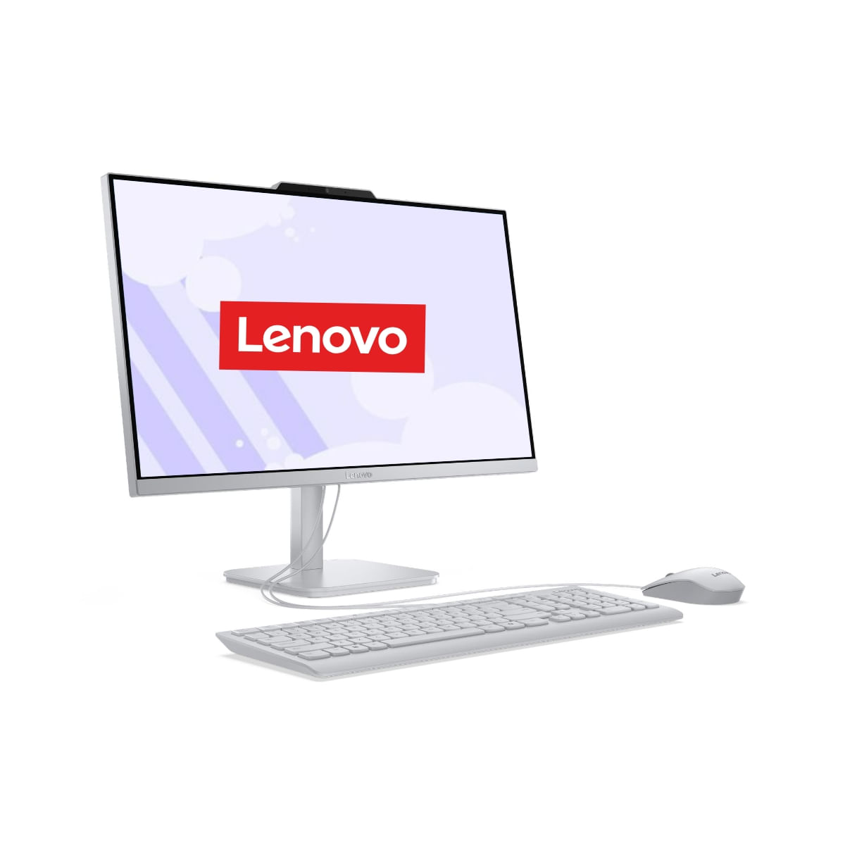 Imagen 2 del producto All-in-One Lenovo A100 F0J6002NLD, pantalla 24"" Full HD, Intel Core i3, 8GB RAM, SSD 512GB, Cloud gris