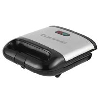 Sandwichera Mysandwich Grill II, recubrimiento antiadherente, placas grill, 800W, acero inoxidable