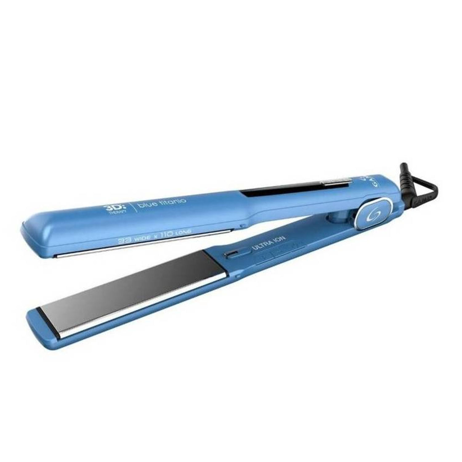 Plancha Blue Titanio Starlight 3D Therapy Ion-Digital Bivolt, cable giratorio