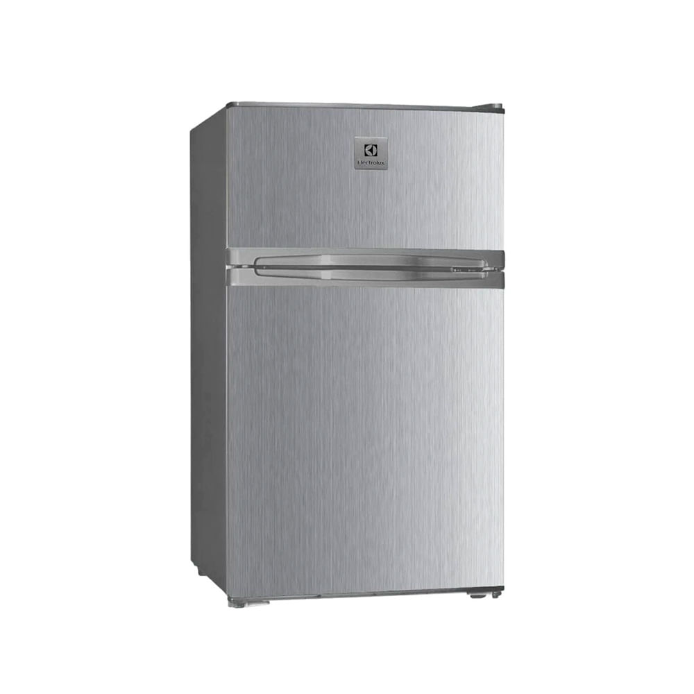 Frigobar Electrolux ERTM87G2HQS, 85 litros, doble puerta, eficiencia A, gas ecológico R600a, puerta reversible, gris