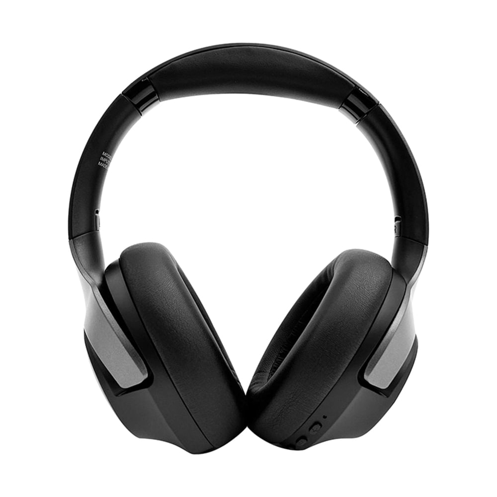 Imagen 2 del producto Audífonos inalámbricos Teros TE-8033N, ANC, Bluetooth estable, 32h batería, micrófono manos libres, estuche de carga, ergonómicos, negro