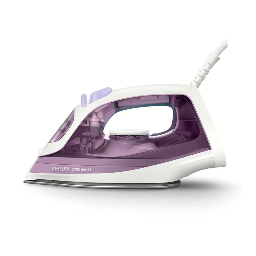 Imagen 1 del producto Plancha de vapor Philips, DST2020/30, suela antiadherente, golpe de vapor, azul
