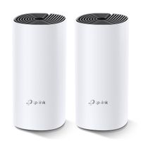 Sistema Mesh TP-Link Deco M4-2 AC1200 2 Pack, cobertura total, doble banda, router y AP, 2 puertos LAN, antenas internas, blanco