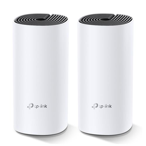 Sistema Mesh TP-Link Deco M4-2 AC1200 2 Pack, cobertura total, doble banda, router y AP, 2 puertos LAN, antenas internas, blanco