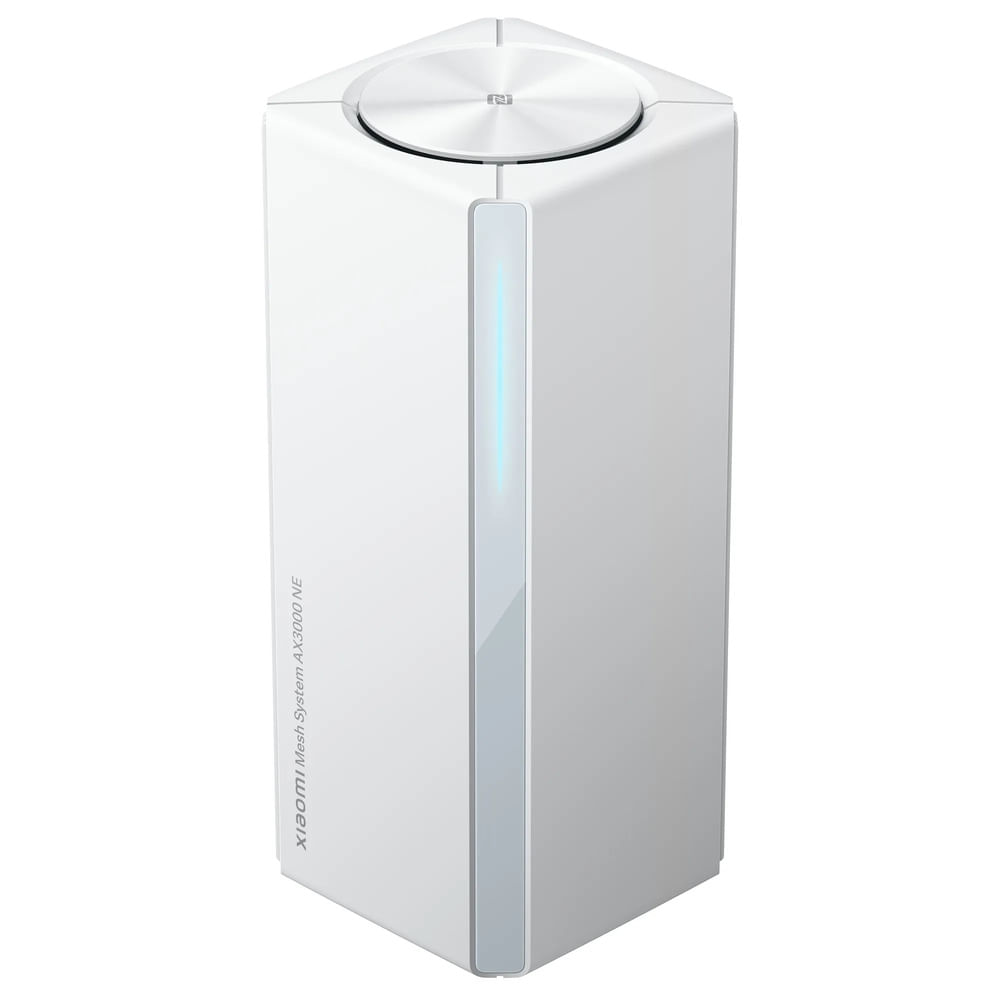 Router Xiaomi Mesh AX3000 NE Wi-Fi 6, doble banda, 3000 Mbps, cobertura total, 1-Pack, blanco