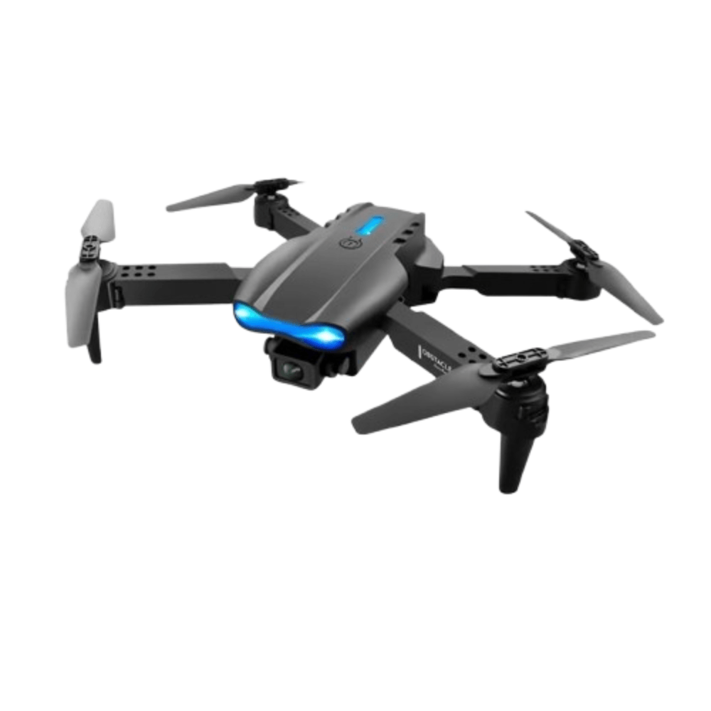 Dron UHD Dual Cámara 4K con GPS, retorno automático, control móvil y estuche, 15 min vuelo, negro
