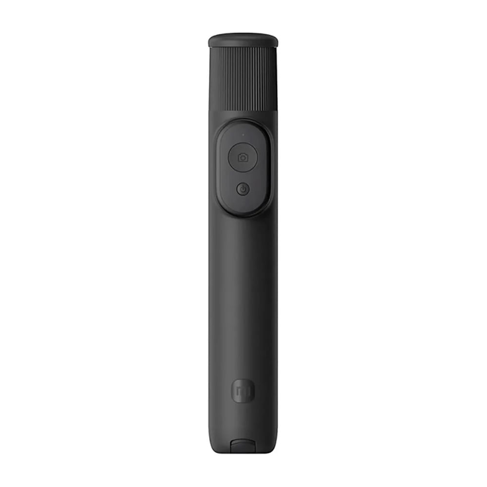 Trípode Selfie Xiaomi 2 en 1 con control bluetooth, giro vertical/horizontal y base antideslizante, negro