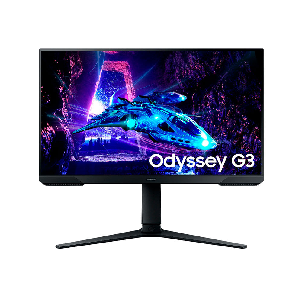 Monitor gamer Samsung Odyssey G3 LS24DG300ELXPE 24" FHD VA, 180 Hz, 1 ms, HDMI/DP, FreeSync, VESA, Eye Saver, negro