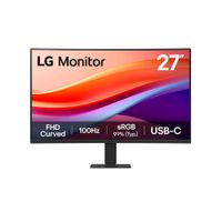 Monitor curvo LG 27U421A-B  27"" FHD VA (1500R), 100 Hz, USB-C (15W), HDMI, Audio-Out, negro