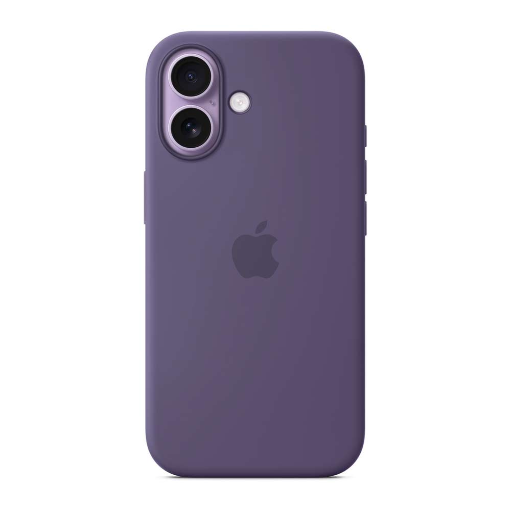 Case de silicona Apple MagSafe para iPhone 17, purple fog
