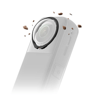 Protectores Premium de cristal templado para lentes Insta360 X4, alta resistencia y calidad óptica