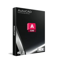 Autodesk Autocad Commercial para profesionales, 1 año, 1 usuario, licencia vinculada a correo