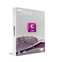 CIVIL 3D Commercial para profesionales, 1 año, 1 usuario, licencia vinculada a correo