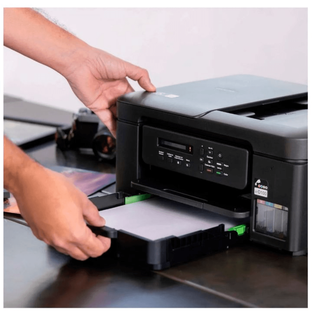 Imagen 2 del producto Impresora multifuncional Brother DCP-T730DW, inyección de tinta, inalámbrica, Wi-Fi, con tanques recargable