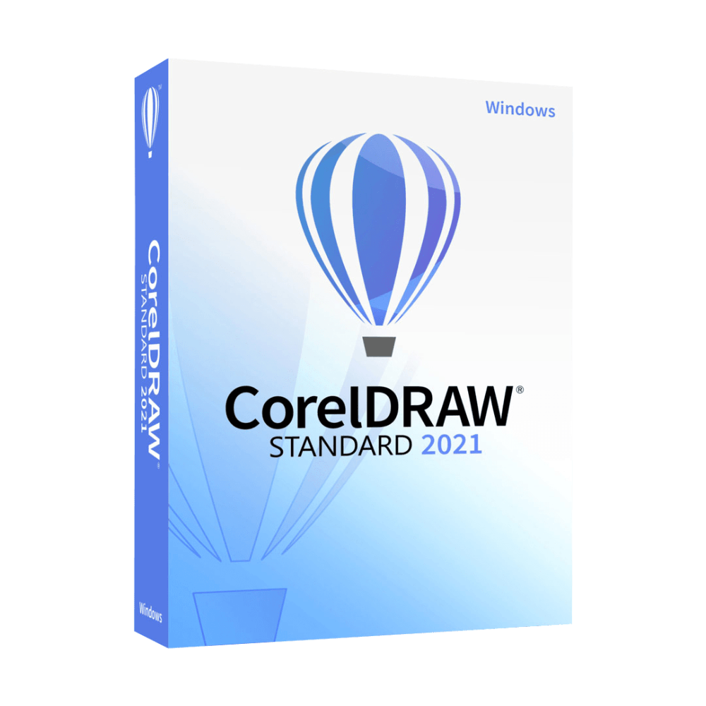 Licencia digital CorelDRAW Standard 2021, 1 dispositivo, compatible con Windows 10 y 11, duración 1 año