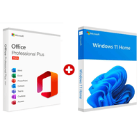 Licencia de Windows 11 Home + Office 2024 LTSC Pro Plus Global, 1 dispositivo, duración permanente