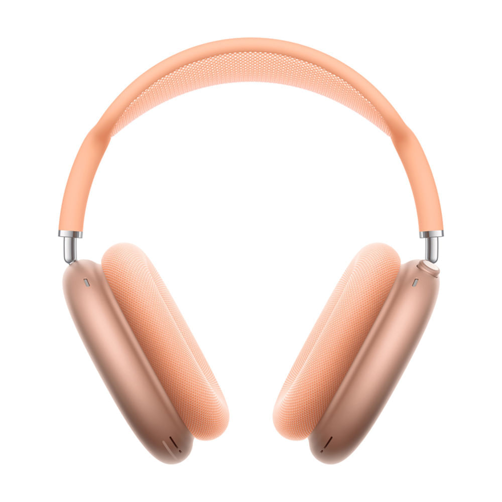 AirPods Max con cancelación activa de ruido, 20 horas de batería, carga tipo C, diseño on-ear, audio espacial, Orange