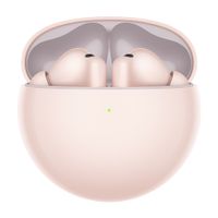 Audífonos bluetooth True Wireless Huawei FreeBuds 7i resistente al agua IP54, duración 35 horas con estuche de carga, cancelación de ruido, rosado