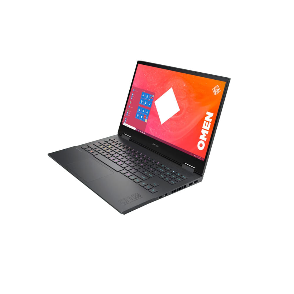 Imagen 2 del producto Laptop HP Omen 15-EN0001LA, AMD Ryzen 7 4800H, 16GB RAM, 512GB SSD, 4GB NVIDIA GeForce GTX1650Ti, LED 15.6"" FHD, Windows 10 Home, negro